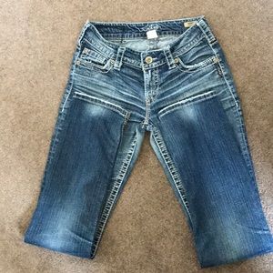 Silver suki straight leg